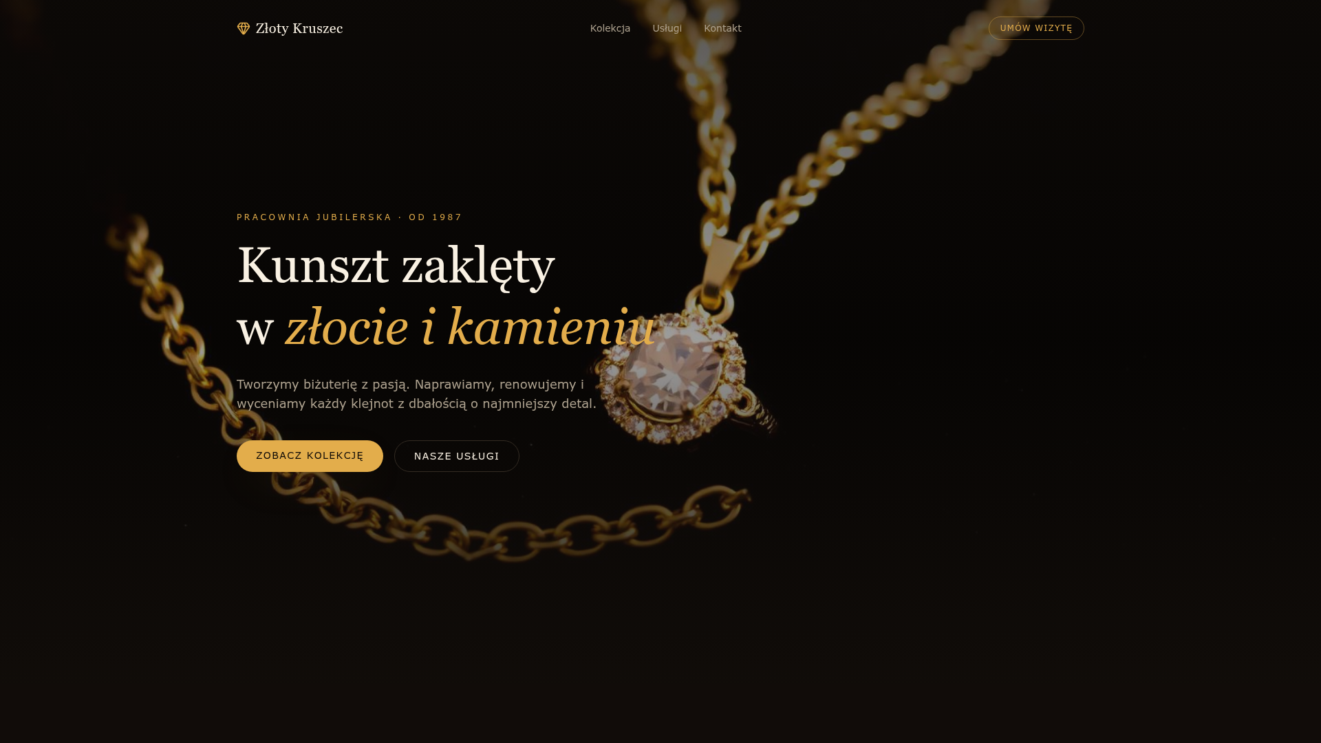 Podgląd strony Złoty Kruszec